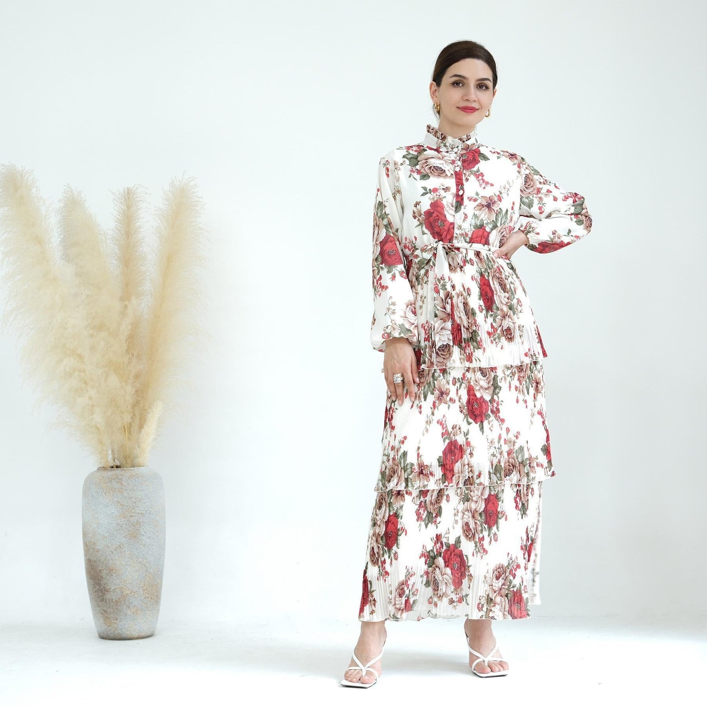 LUMAYA LUMAYA1009 Pure Beauty Printed Dress