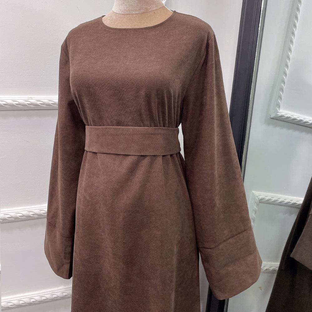 LUMAYA LUMAYA1011 Solid Color Tunic Dress