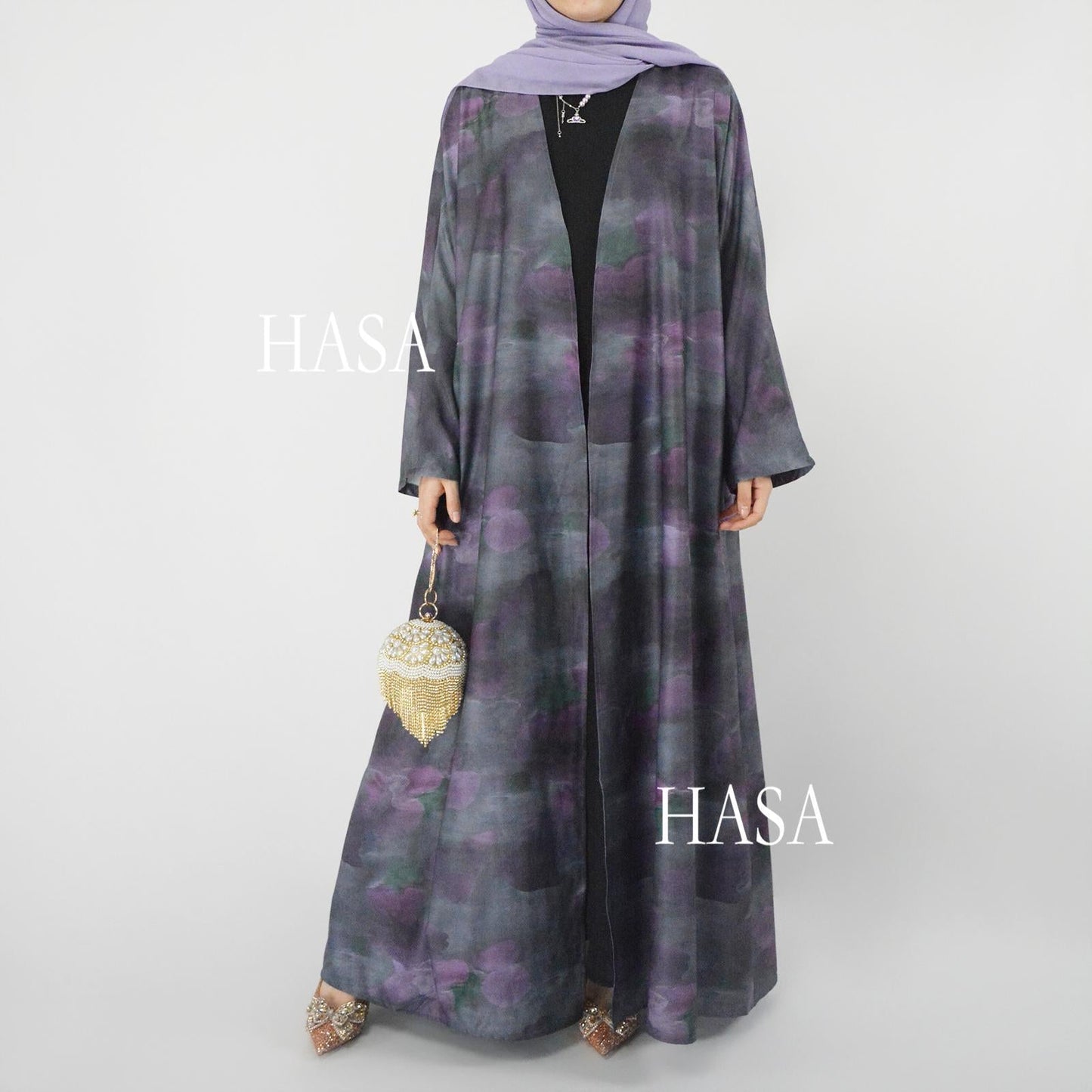 LUMAYA6320  Lightweight Summer Cardigan with Stylish Prints