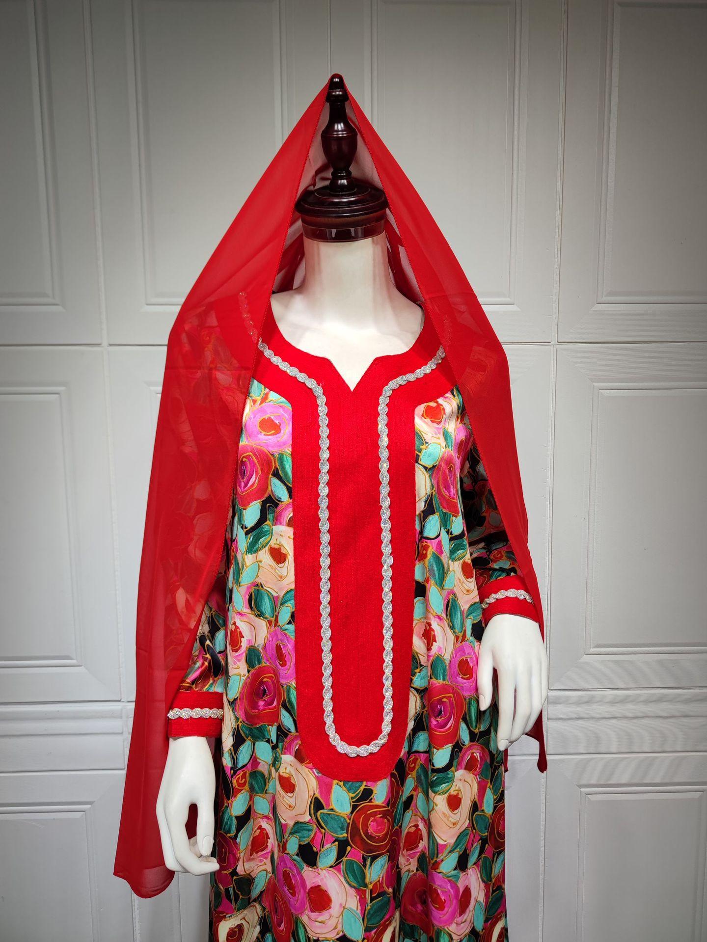 LUMAYA LUMAYA1073 Fashionable Embroidered Dress