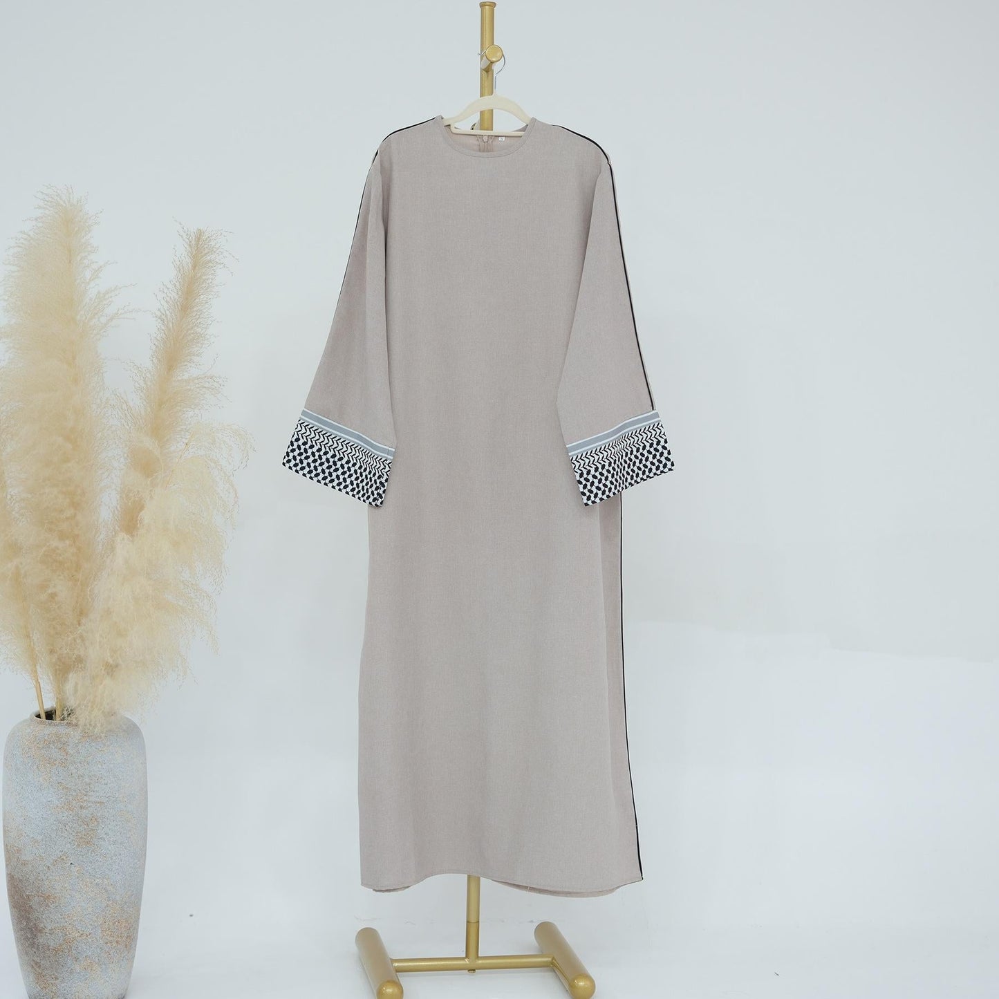 LUMAYA LM1181 Patchwork Elegant Abaya