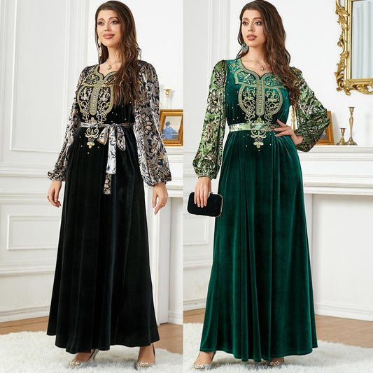 LUMAYA LUMAYA1021 Dress Elegant Long Skirt