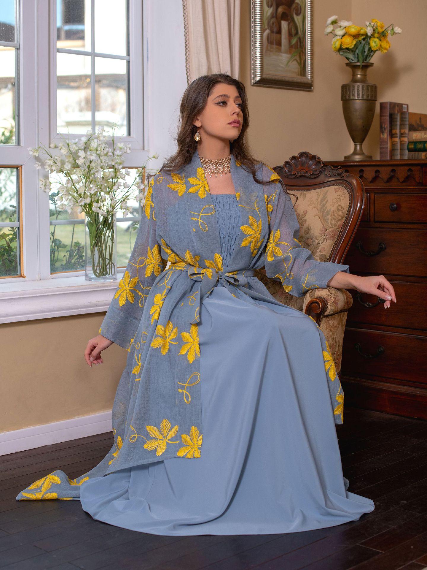 LUMAYA LUMAYA1076 2pcs Inner Dress  with Cardigan