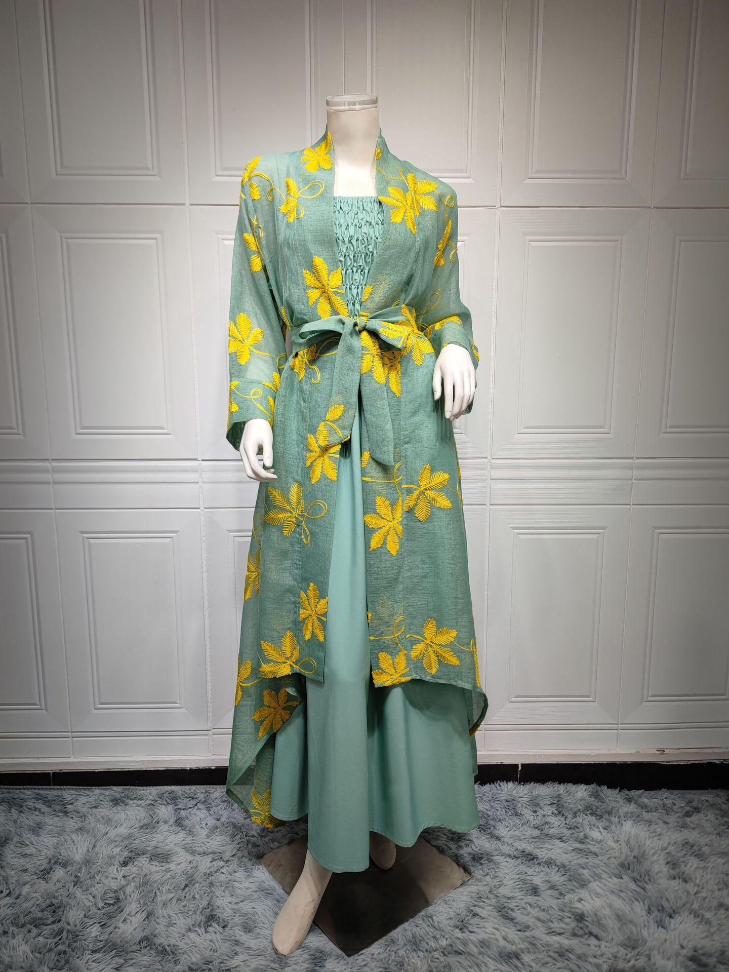 LUMAYA LUMAYA1076 2pcs Inner Dress  with Cardigan