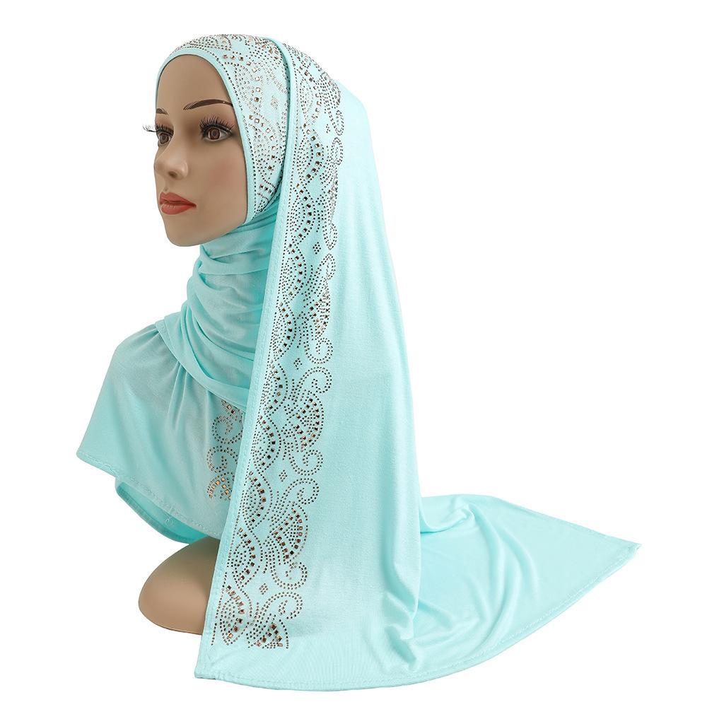 LUMAYA LM1144 Cotton Hot Gold Glass Diamond Headband