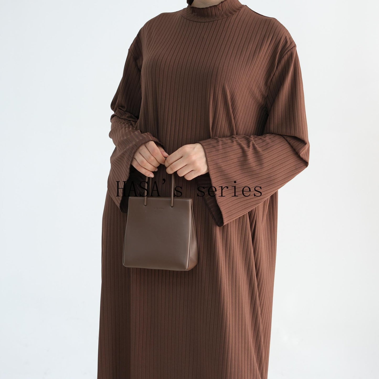 LUMAYA5509 Beautiful Stand Collar Dress Robe - Lightweight multi-color design, comfortable and stylish party  wear red dress thick  thigh 2  part bow  outfits