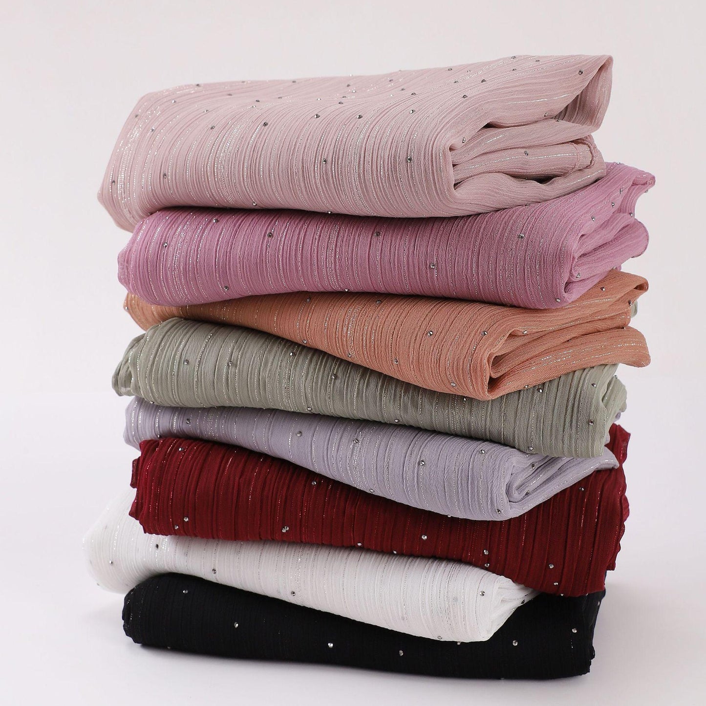 LUMAYA LM1114 All Over The Sky Hot Drilling Long Scarf Hijab