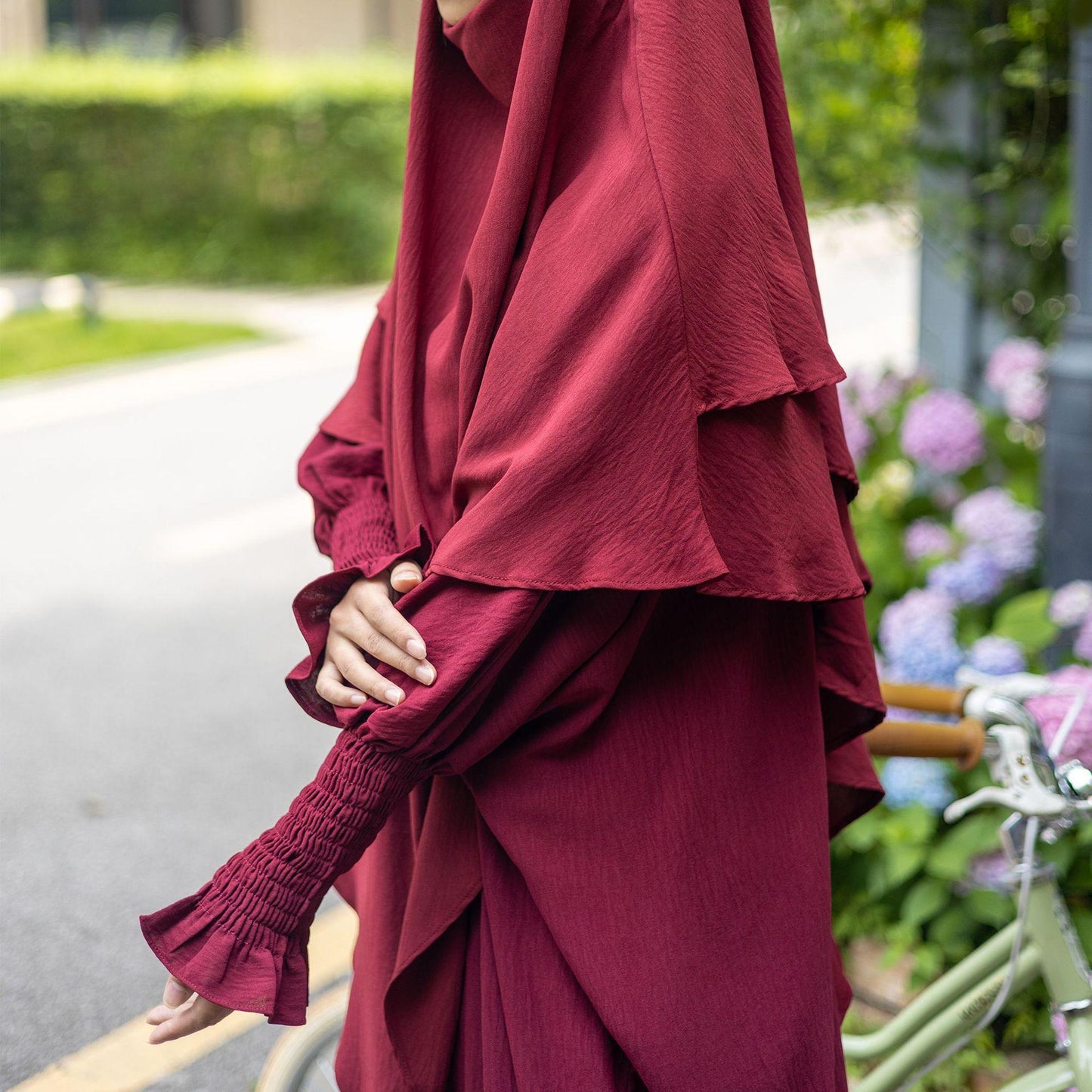 LUMAYA LUMAYA1004 2pcs Set  Abaya+Hijab