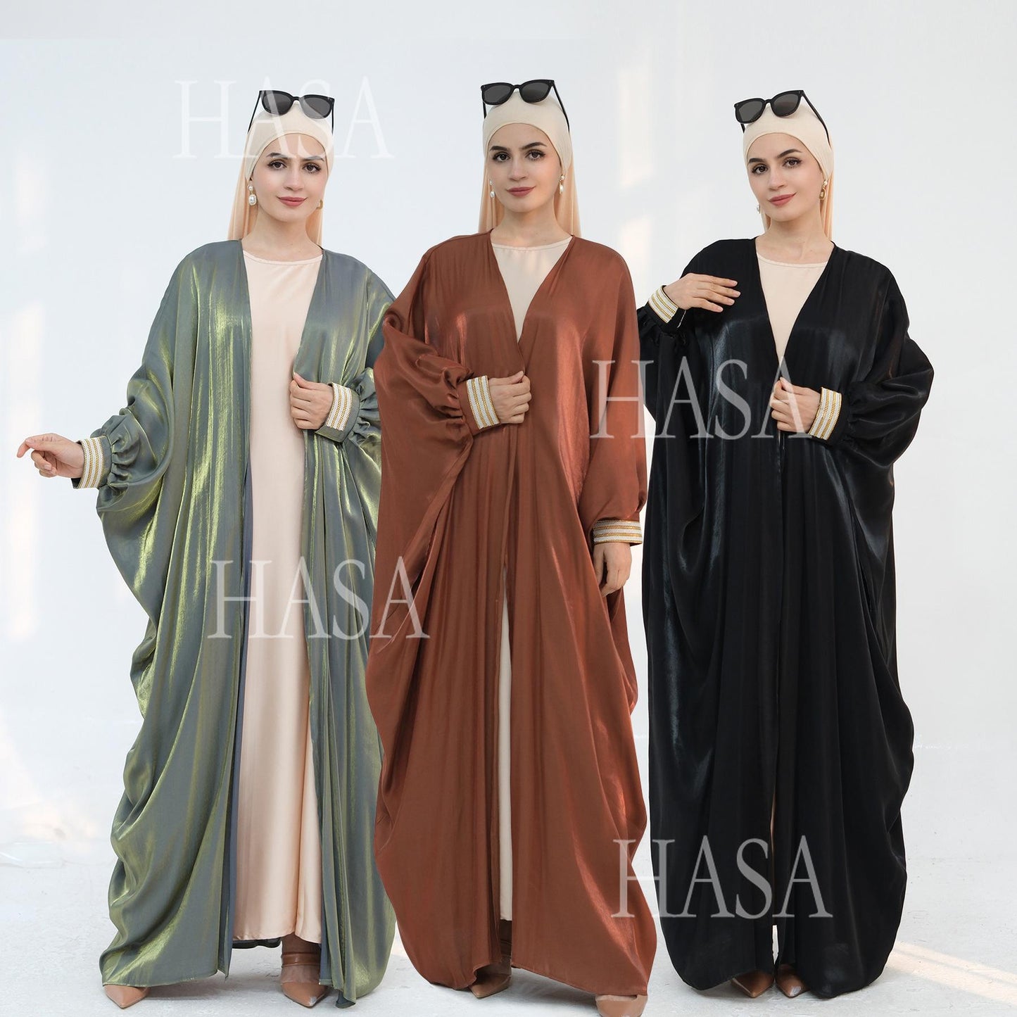 LUMAYA5873 Temperament Cardigan Long Coat Exquisite Trim To Create Elegant Style