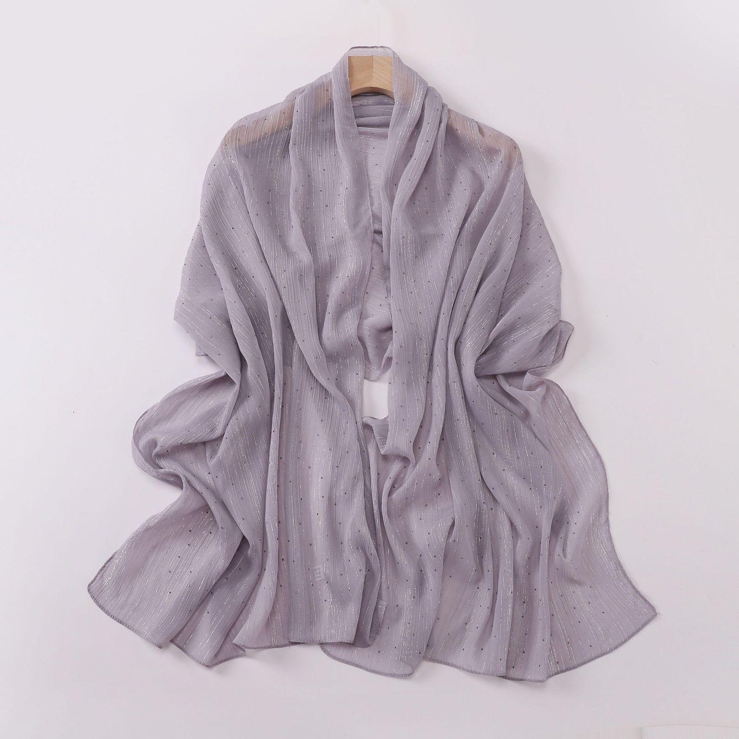 LUMAYA LM1114 All Over The Sky Hot Drilling Long Scarf Hijab