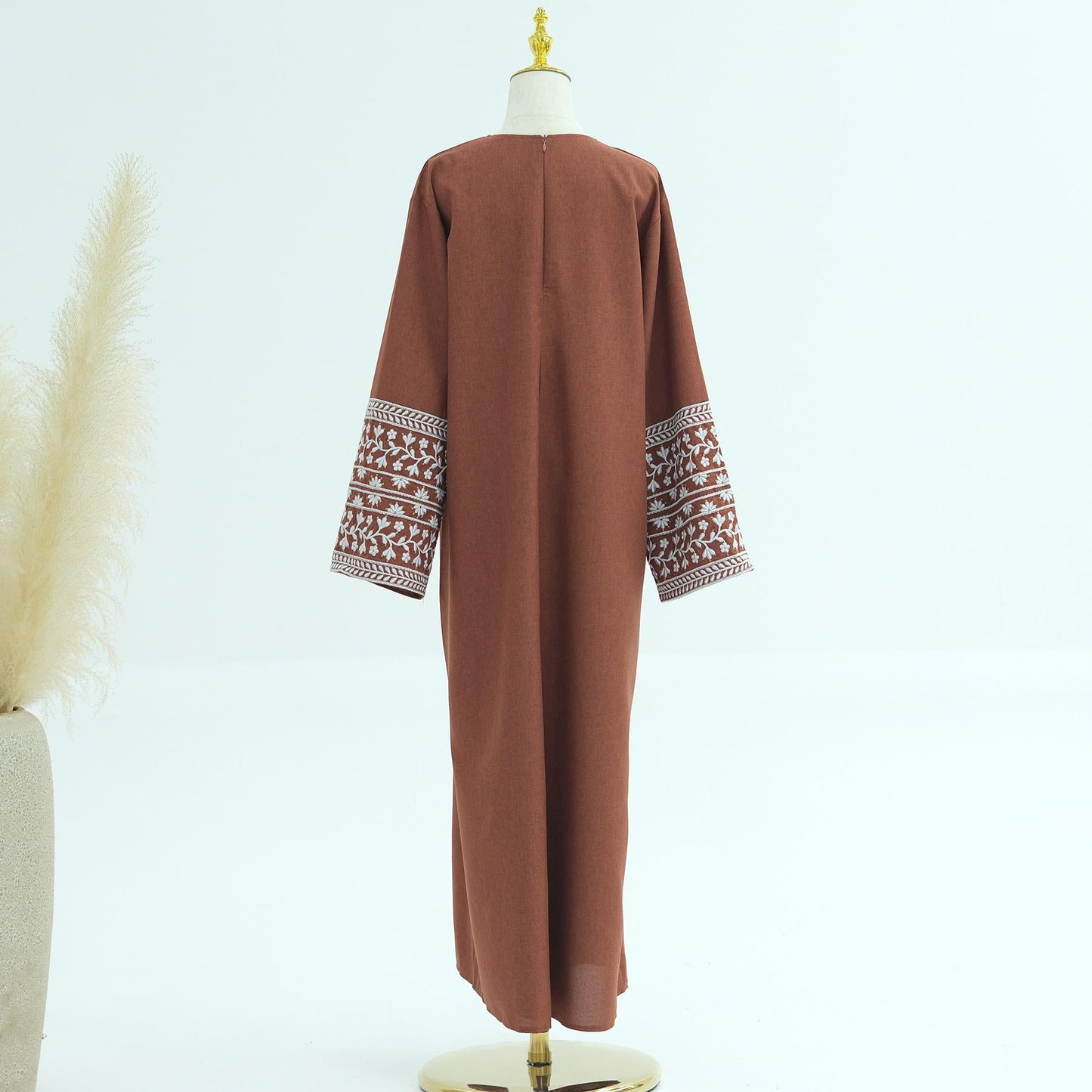 LUMAYA LM1172 Embroidered Elegant Dress Robe