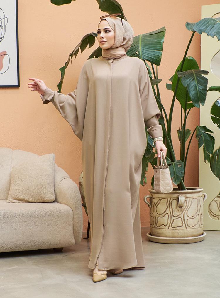 LUMAYA LUMAYA0519 Bat Sleeves Long Robe