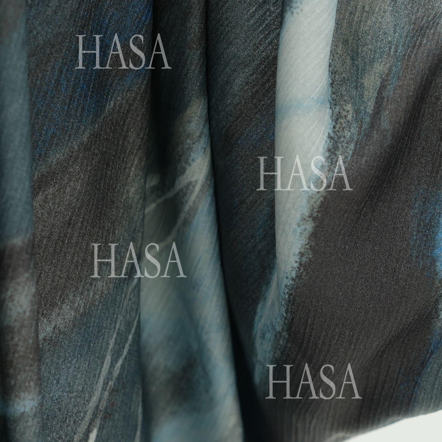 LUMAYA6509 Abstract Printed Loose Abaya (Headscarf Not Included)