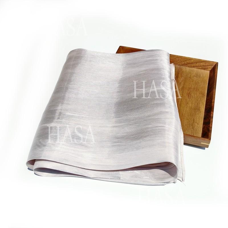 LUMAYA6479 A Simple Silk Scarf with A Mellow Color and A Light and Drapey Design