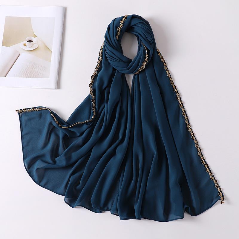 LUMAYA LM1131 Pearl Chiffon Lace CLMin Headband
