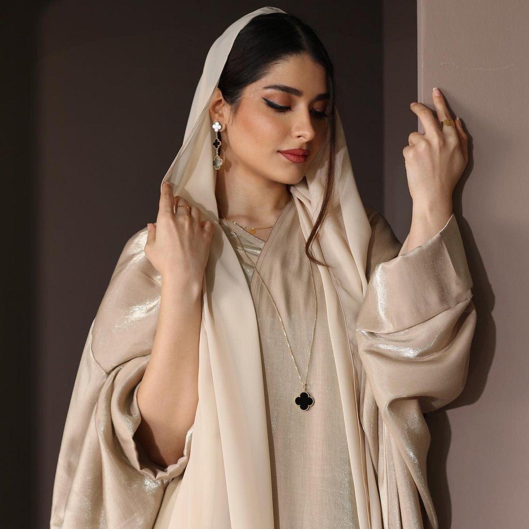 LUMAYA LUMAYA0725 Bat-sleeved Robe Women's Abaya
