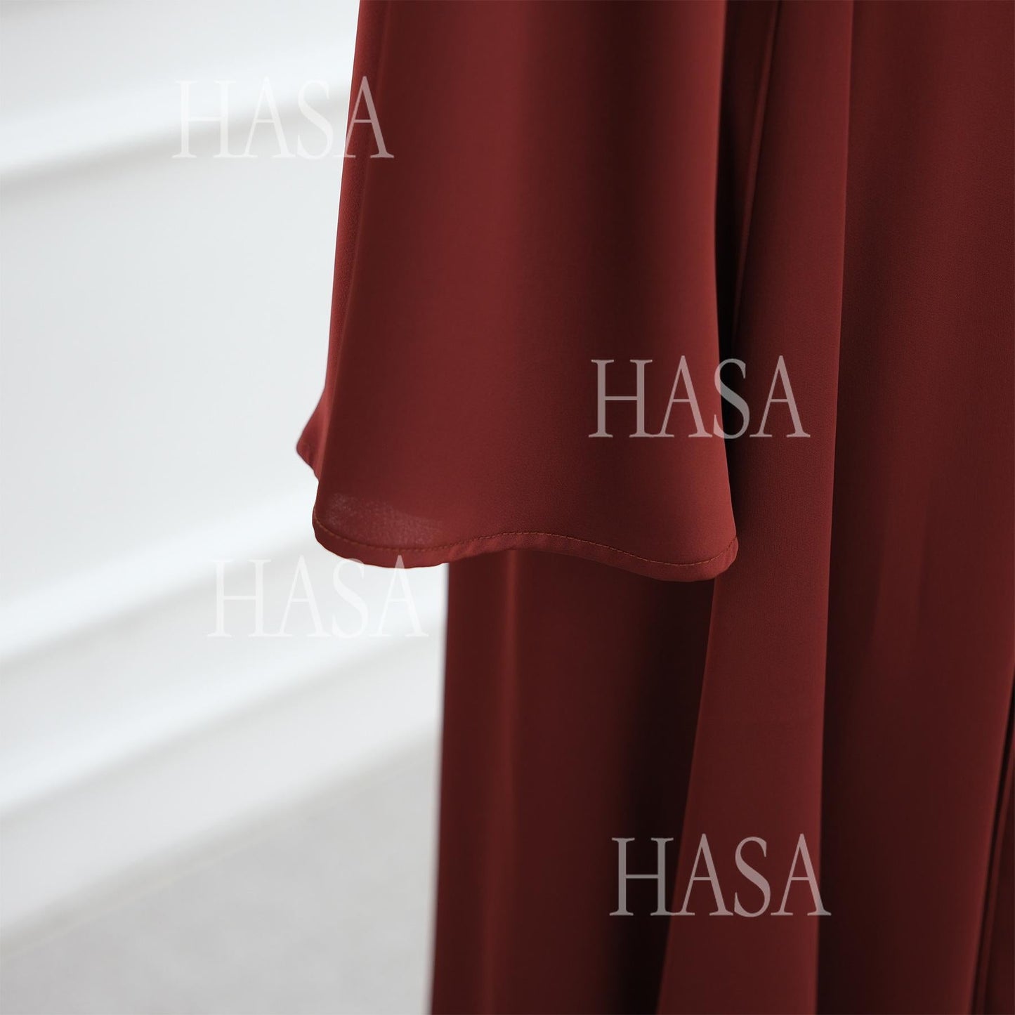 LUMAYA6491 Elegant Bell Sleeve Maxi Dress