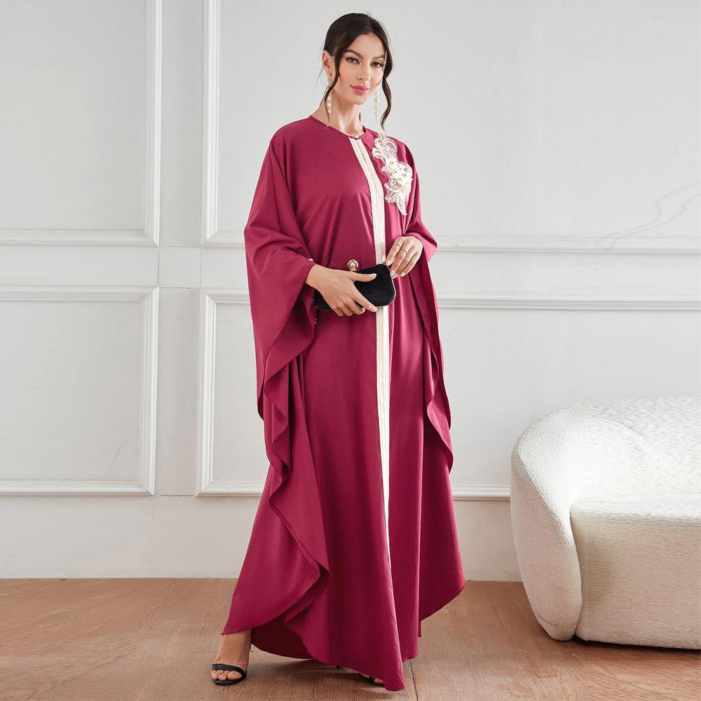 LUMAYA LUMAYA1087 New Style Elegant Decal Dress Robe