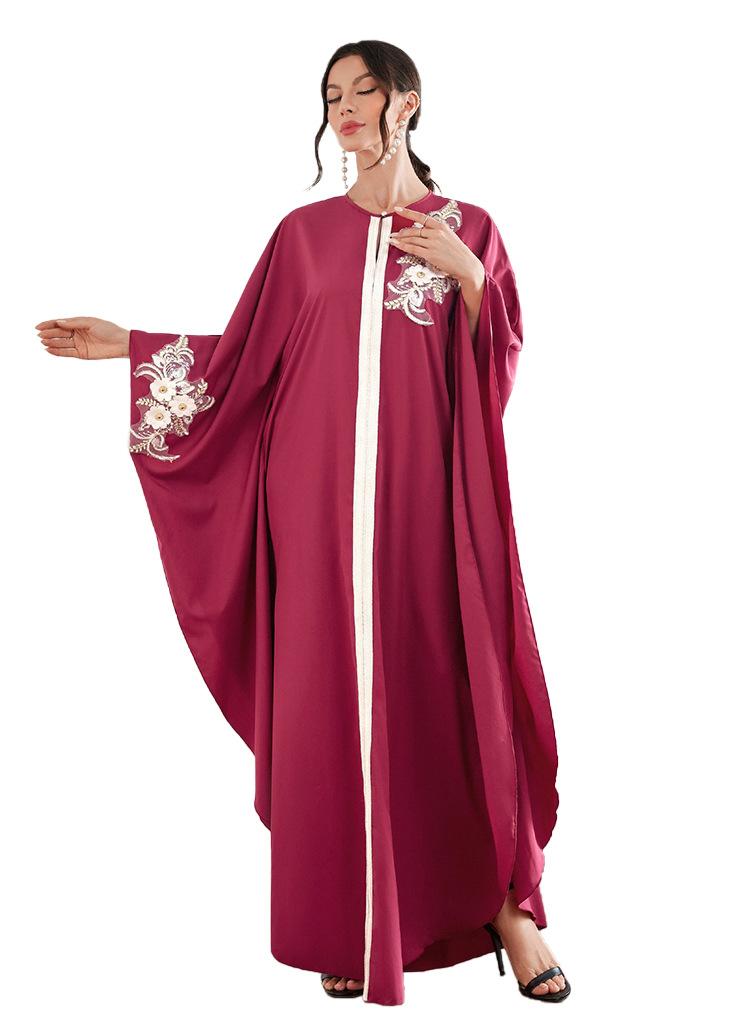 LUMAYA LUMAYA1087 New Style Elegant Decal Dress Robe