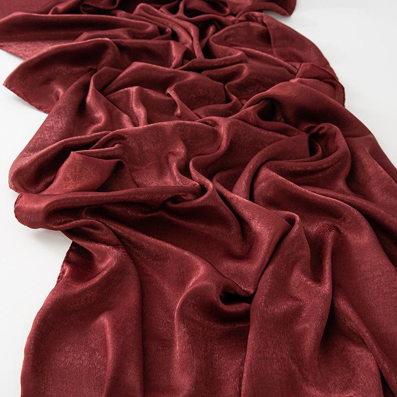 LUMAYA LUMAYA1069 Solid Color Scarf Baotou Scarf