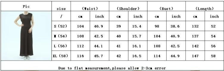 LM6620 Sleeveless Back Tie Dress (One-Piece)