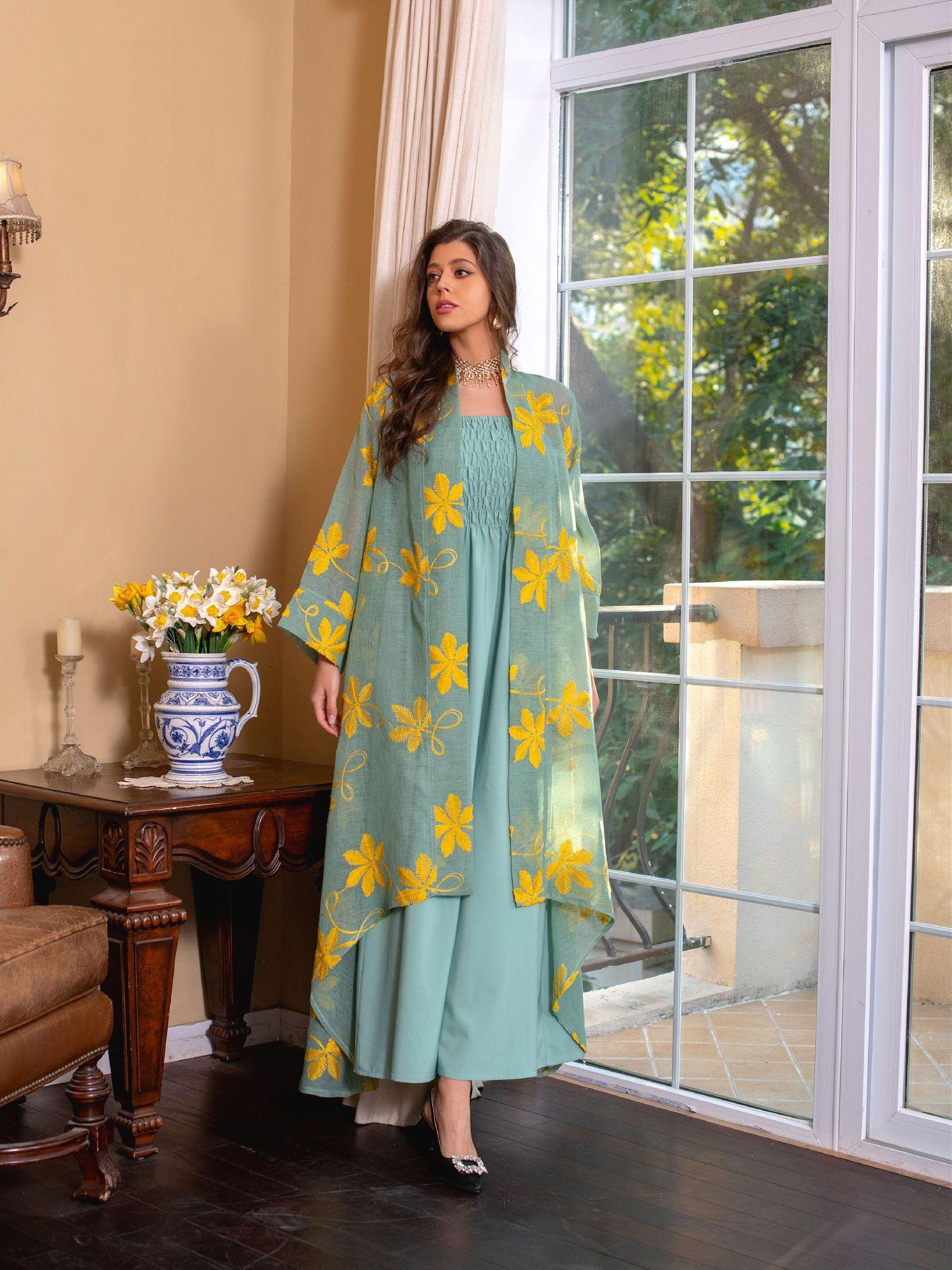 LUMAYA LUMAYA1076 2pcs Inner Dress  with Cardigan