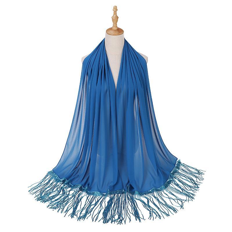 LUMAYA LM1139 Pearl Chiffon Scarf