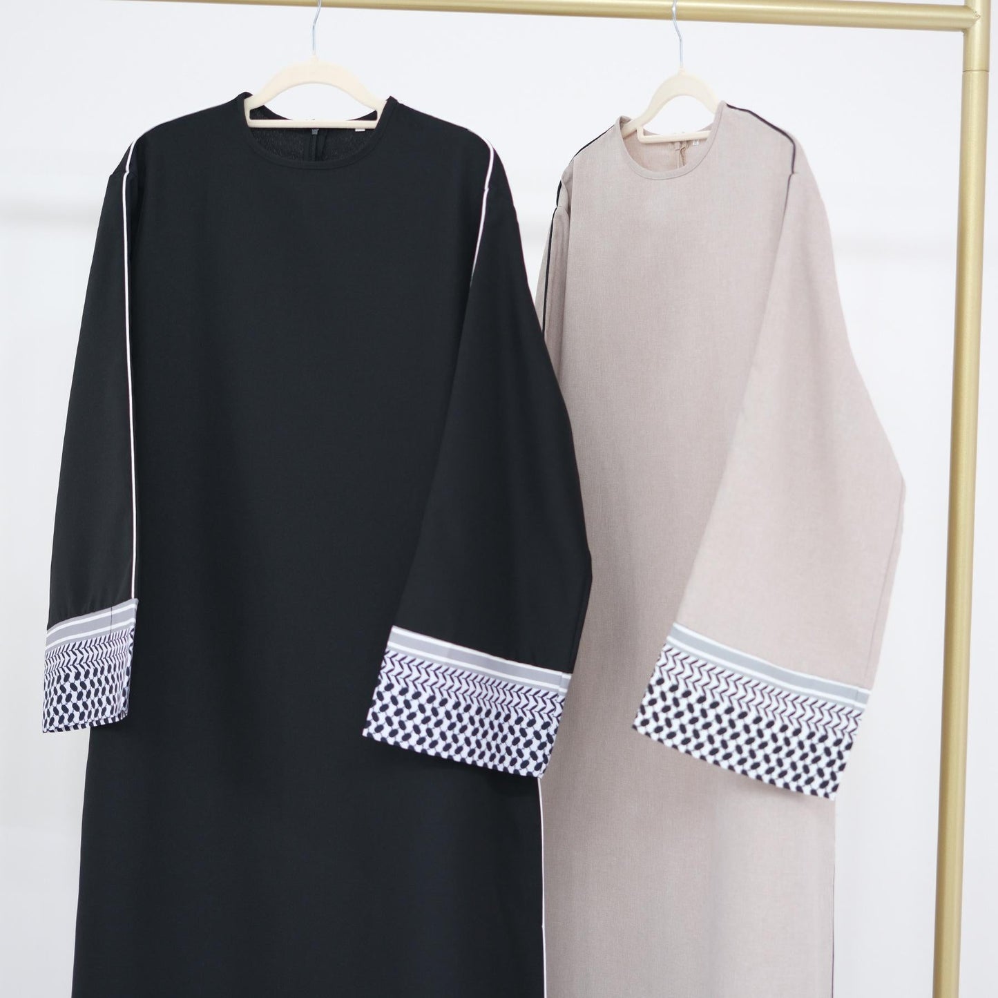 LUMAYA LM1181 Patchwork Elegant Abaya