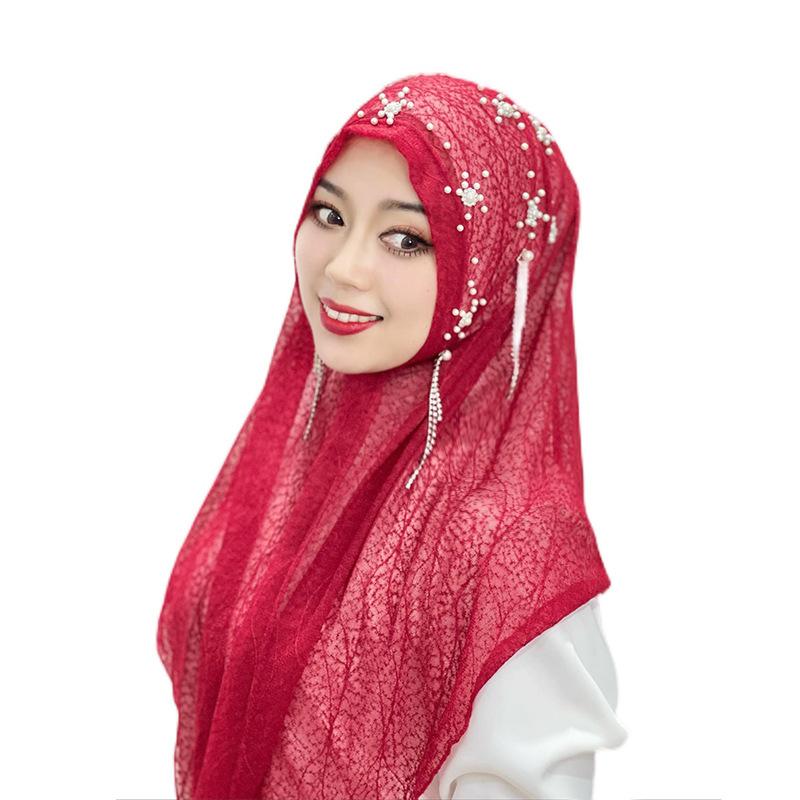 LUMAYA LM1107 Solid Color Headband Gold Thread Bead Flower SLMwl LMt Headband