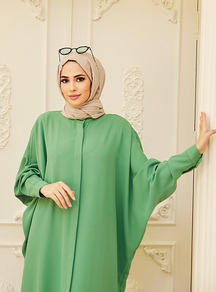 LUMAYA LUMAYA0519 Bat Sleeves Long Robe