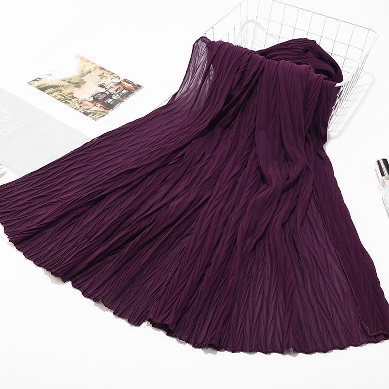 LUMAYA LM1137 Pearl Chiffon Baotou Scarf