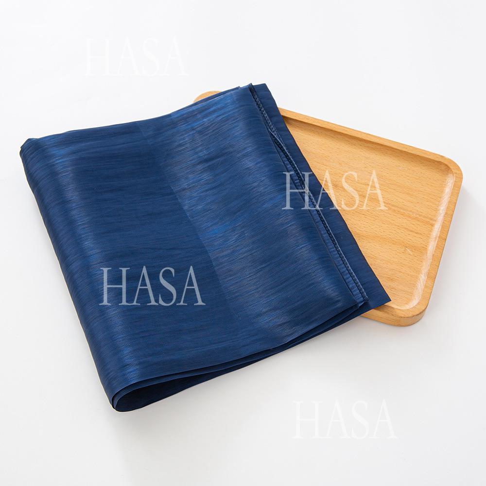 LUMAYA6479 A Simple Silk Scarf with A Mellow Color and A Light and Drapey Design