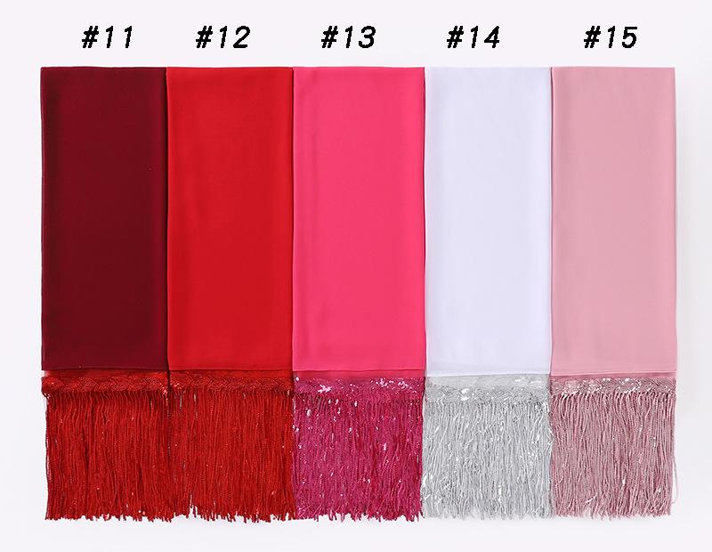 LUMAYA LM1139 Pearl Chiffon Scarf
