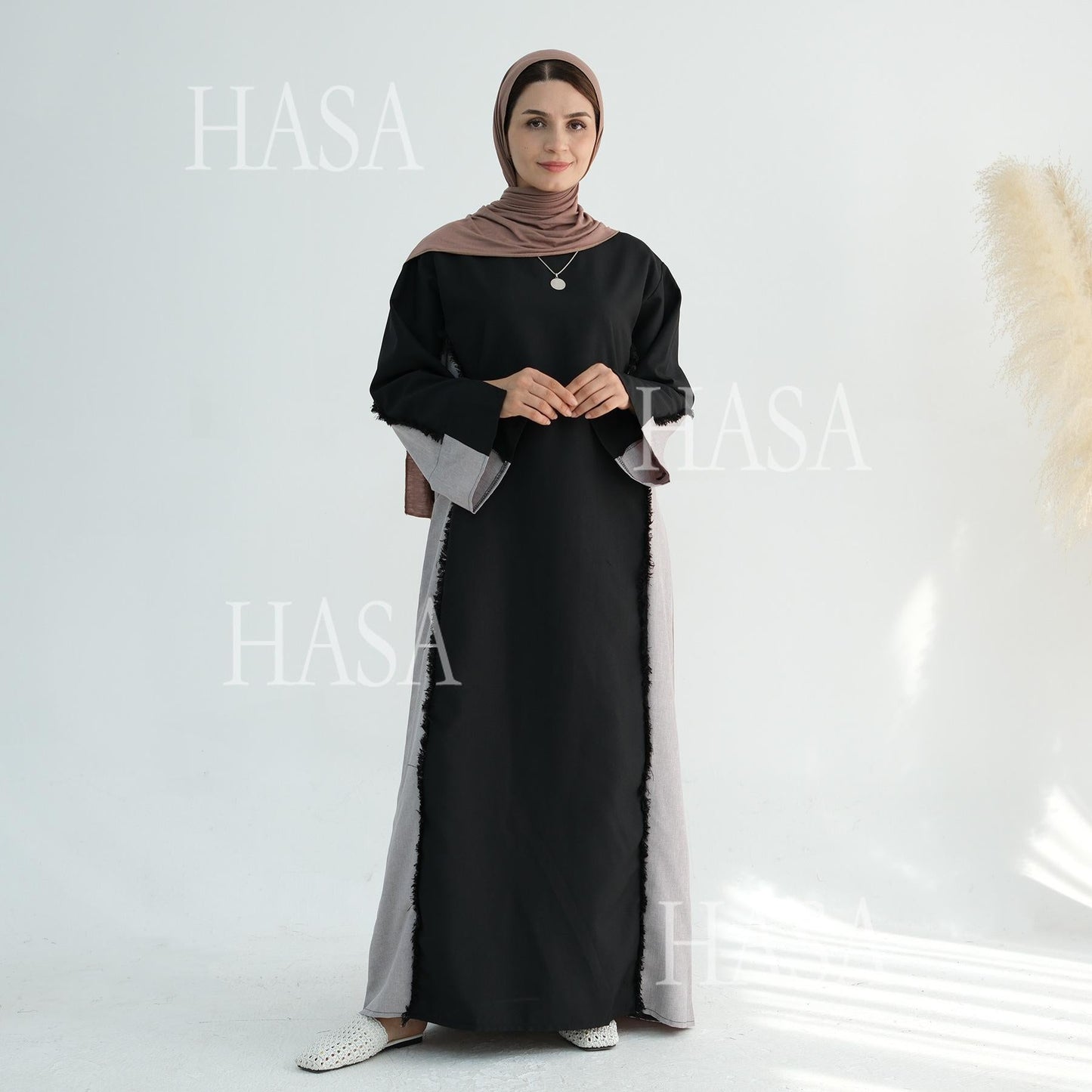 LUMAYA5606 Stylish Patchwork Robe - Cardigan and Dress (belt Pockets Only on Dress) party  wear red dress graduation  dress thick  thigh 2  part bow  outfits