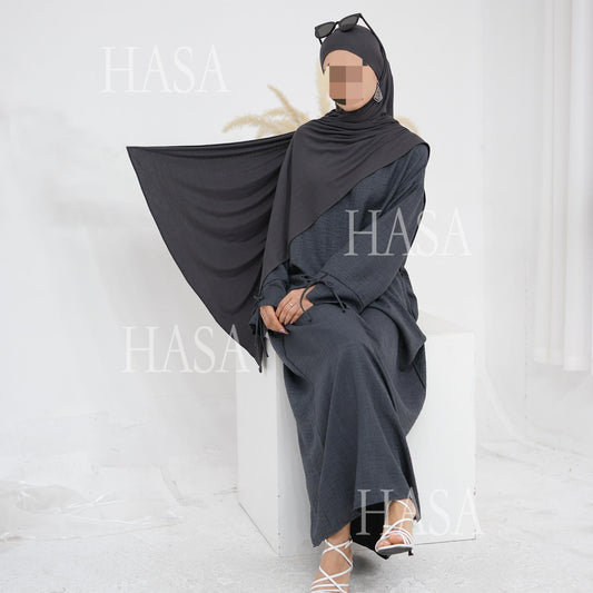 LUMAYA6554 Plain Modal Cotton Scarf with Lightweight Comfort