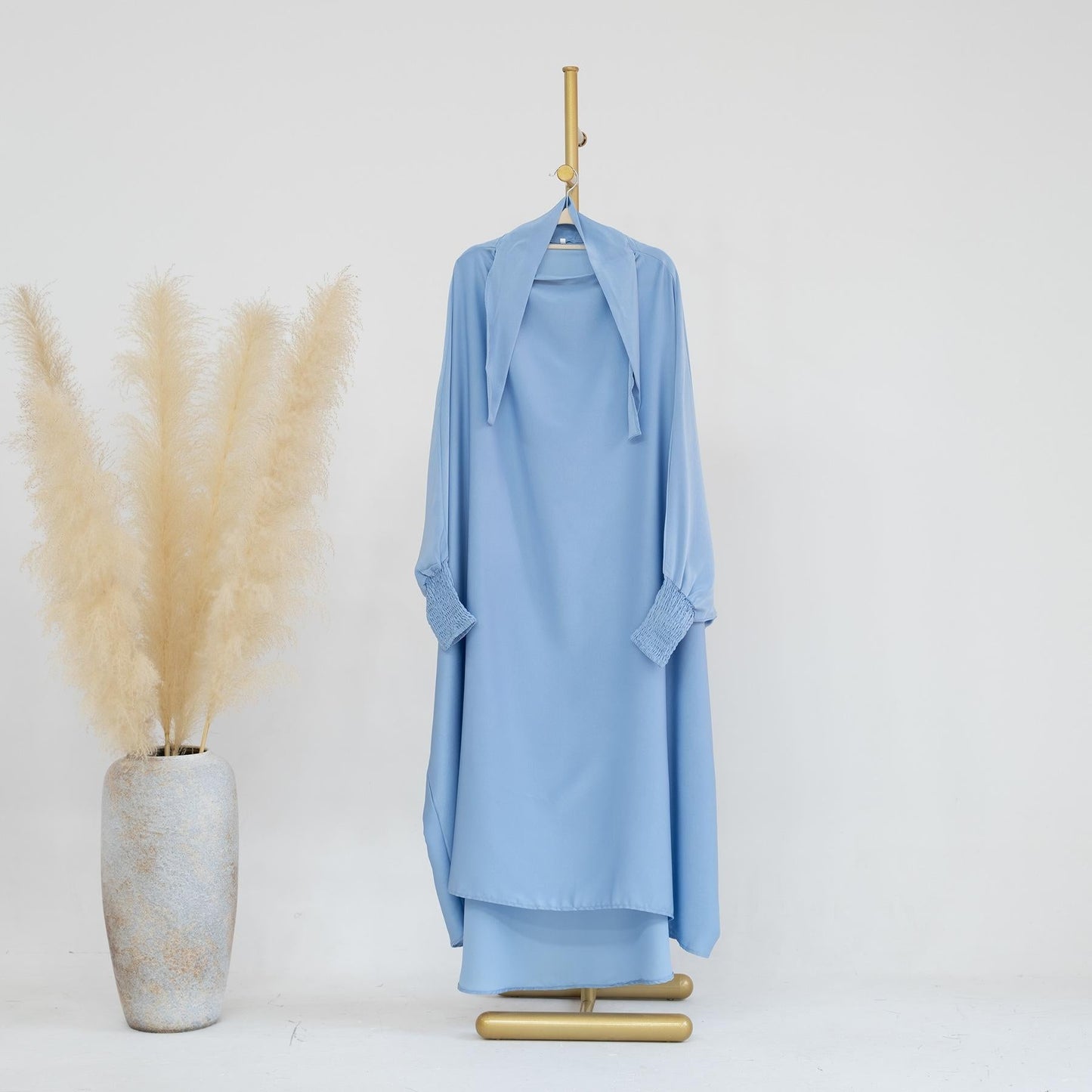 LUMAYA LM0720 Large Swing Solid Color Robe Children's Dress