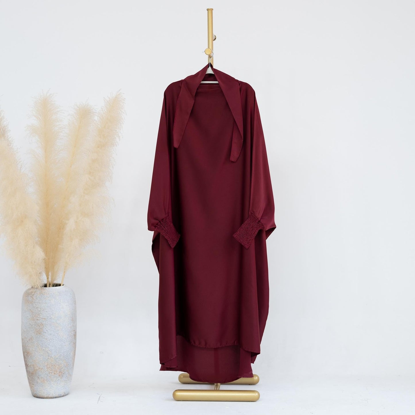 LUMAYA LM0720 Large Swing Solid Color Robe Children's Dress
