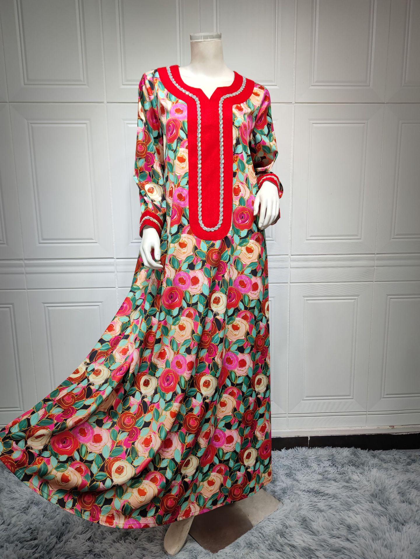 LUMAYA LUMAYA1073 Fashionable Embroidered Dress