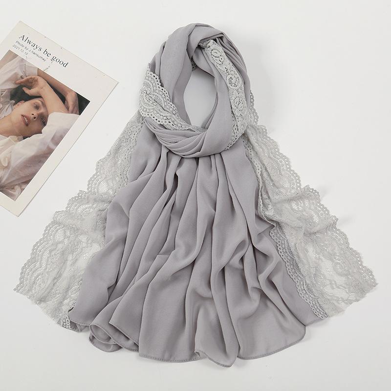 LUMAYA LM1125 New Pearl Chiffon Lace Lace Headband