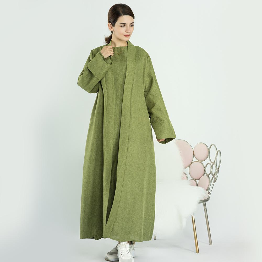 LUMAYA LUMAYA0710 2pcs Set Cardigan+Inner Dress
