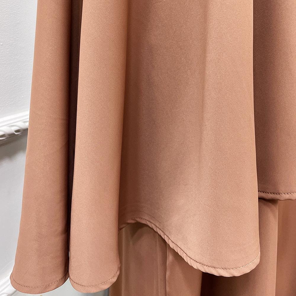 LUMAYA LUMAYA1082 Solid Color Elegant Two-piece Suit