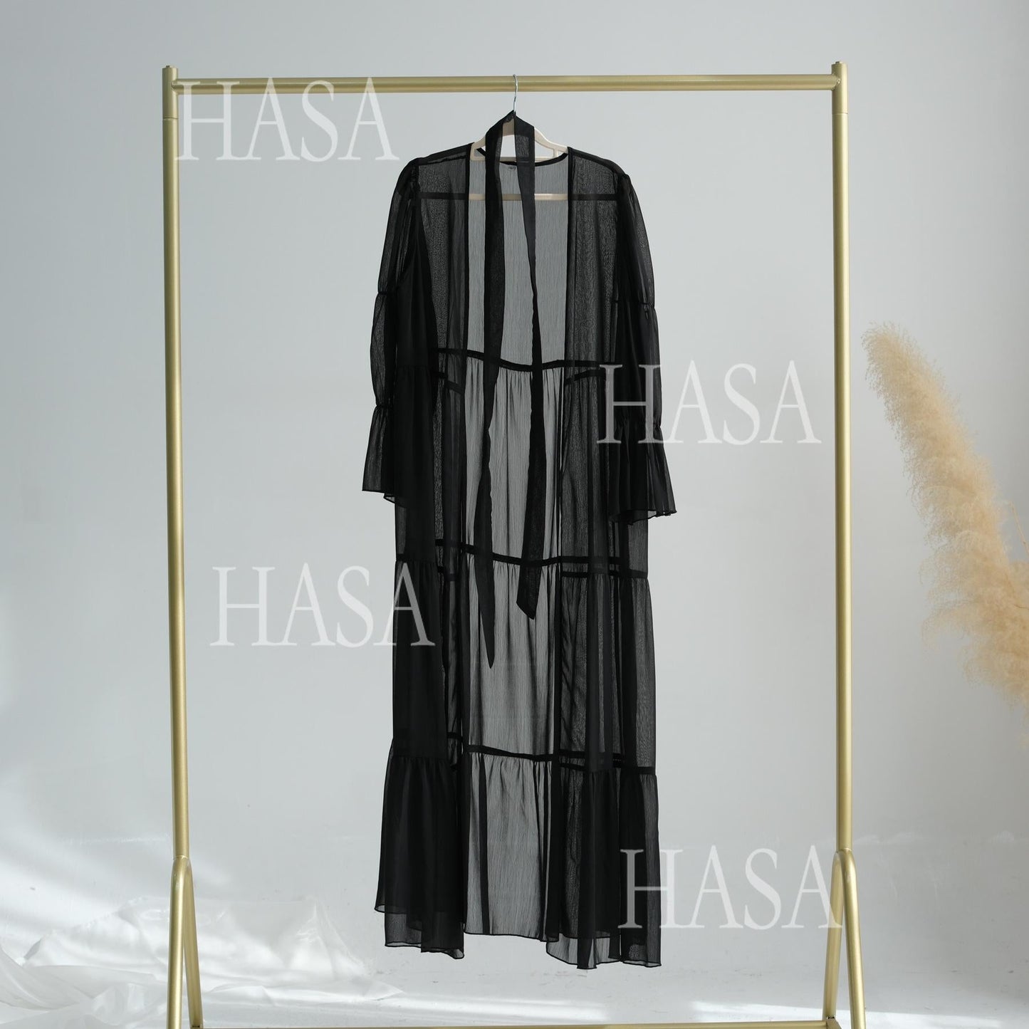 LUMAYA5880 Chiffon Texture Layered Design, A Two-way Dress Suitable for Both Daily and Formal Occasions
