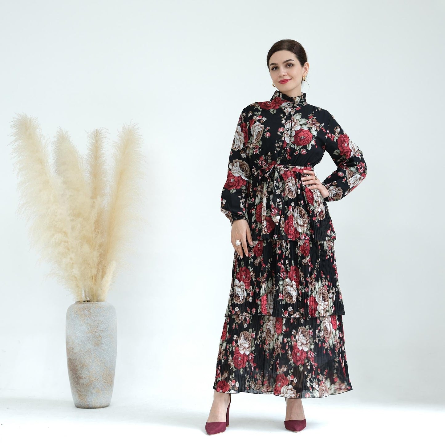 LUMAYA LUMAYA1008 Pure Beauty Printed Dress