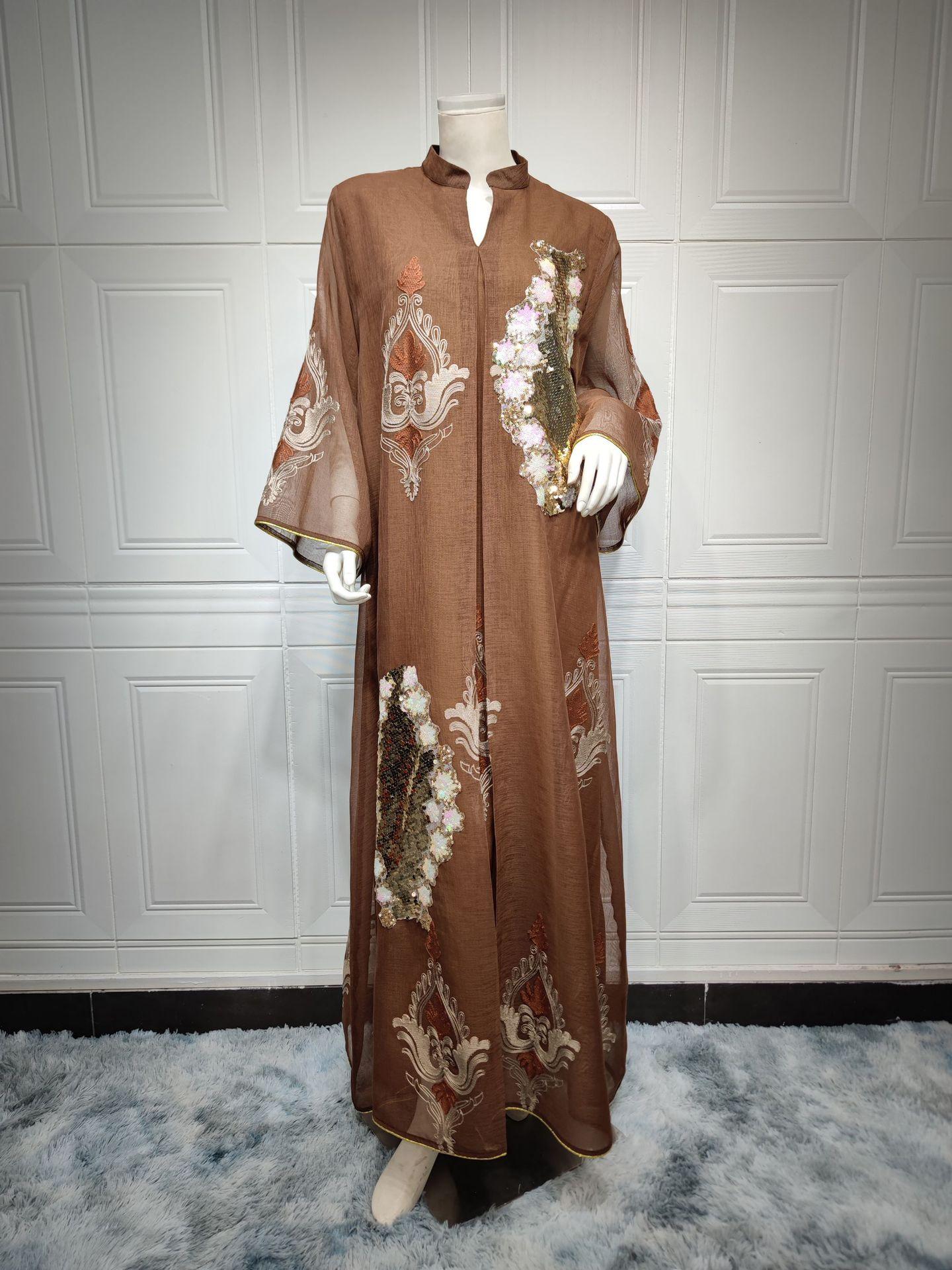 LUMAYA LUMAYA0443 Muslim Embroidered Dress