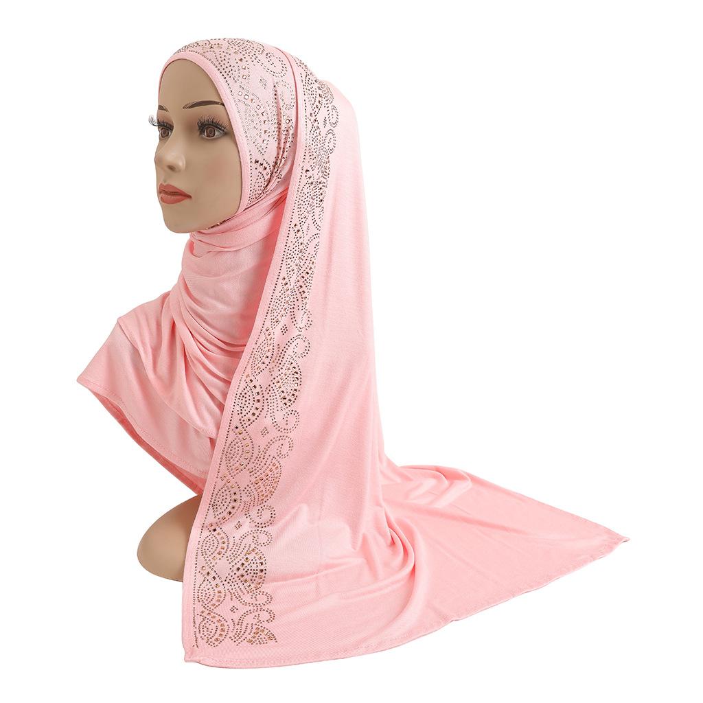 LUMAYA LM1144 Cotton Hot Gold Glass Diamond Headband