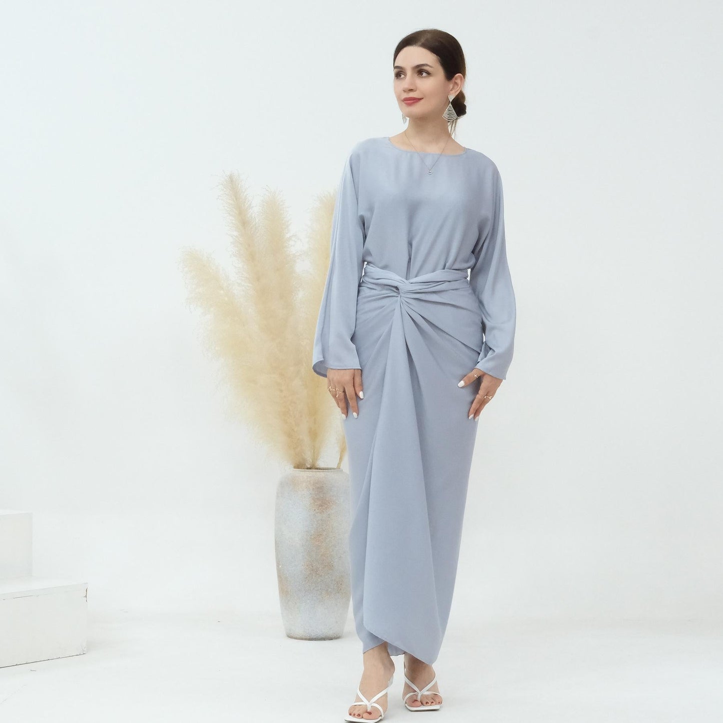 LUMAYA LUMAYA1010 2PCS Set Fashion Top and Skirt