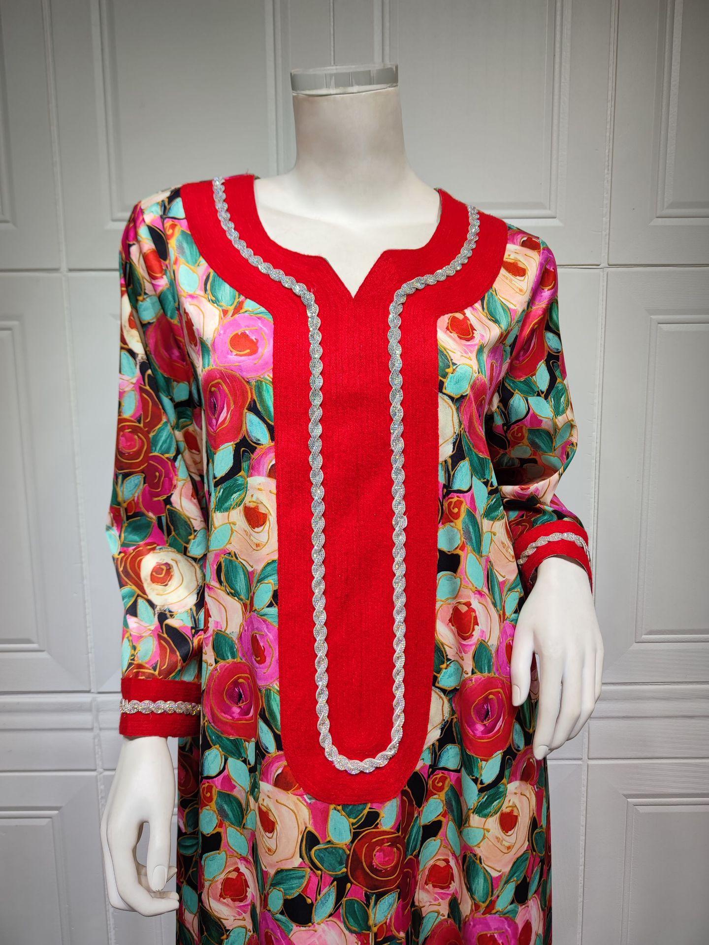 LUMAYA LUMAYA1073 Fashionable Embroidered Dress