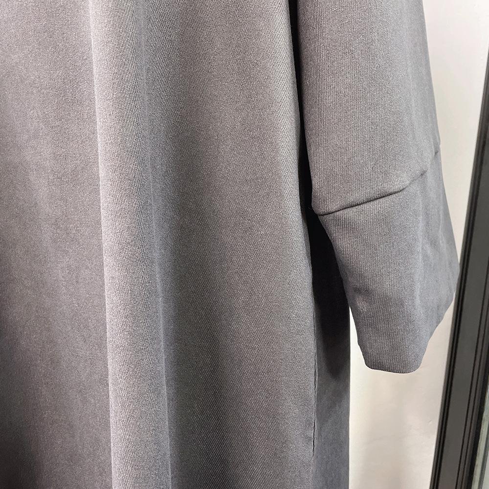LUMAYA LUMAYA1011 Solid Color Tunic Dress