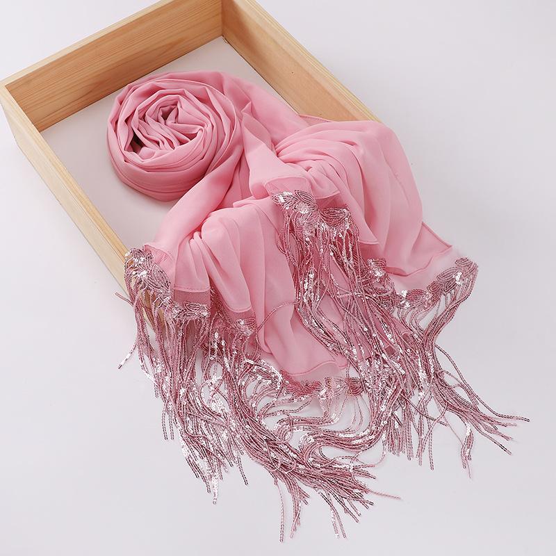 LUMAYA LM1139 Pearl Chiffon Scarf