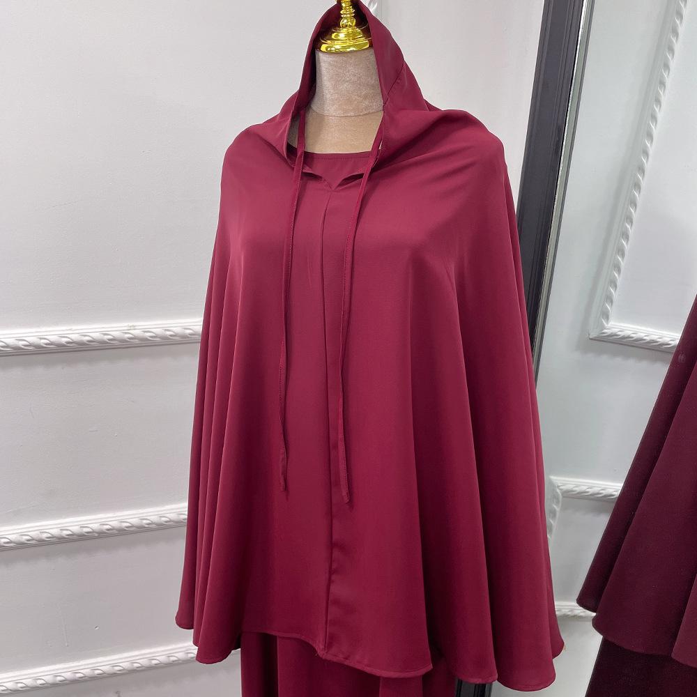 LUMAYA LUMAYA1082 Solid Color Elegant Two-piece Suit